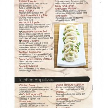 Boon's Asian Bistro - the menu - Sushi Bars Near Me - Boca Raton, Florida