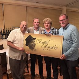 The Frank Sinatra Room with Sal the owner who always makes time for us. The Frank Sinatra Room with Sal the owner who always makes time for us.