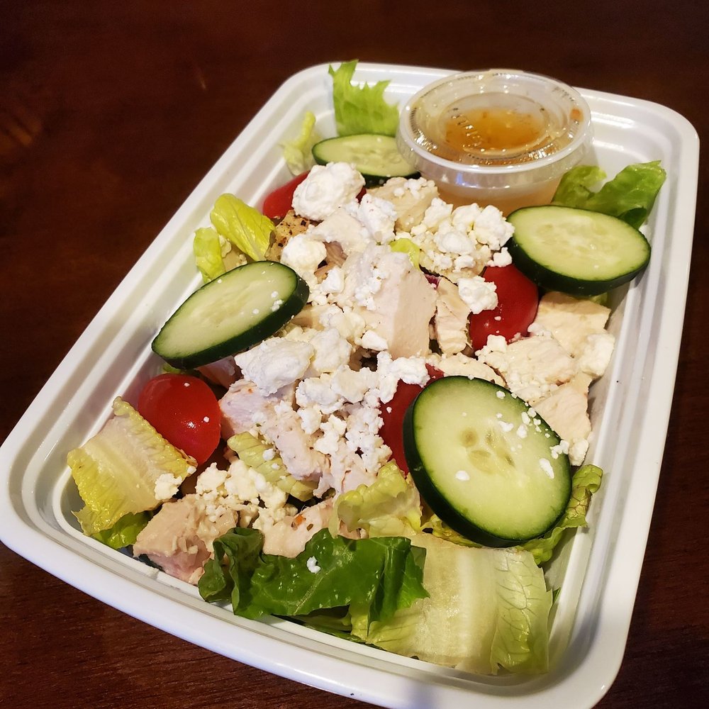 Valley Meal Prep - Greek Chicken Salad - Gluten-Free Near Me - Stockton, California Valley Meal Prep - Greek Chicken Salad - Gluten-Free Near Me - Stockton, California