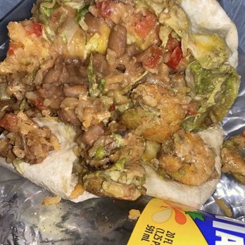 Burrito King Sunset - Rotten Shrimp Supreme Burrito where it should have started IN THE TRASH!!!!!! - Mexican Near Me - Los Angeles, California Burrito King Sunset - Rotten Shrimp Supreme Burrito where it should have started IN THE TRASH!!!!!! - Mexican Near Me - Los Angeles, California