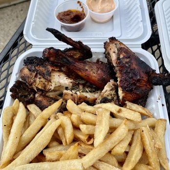 Spicy Water African Grill - 1/2 Chicken Combo - African Near Me - Washington, DC, District of Columbia Spicy Water African Grill - 1/2 Chicken Combo - African Near Me - Washington, DC, District of Columbia