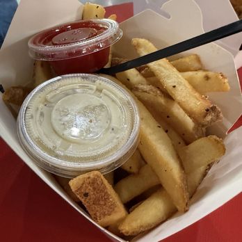 Matt's Fish Basket - Extra French fries order - Fish & Chips Near Me - Seattle, Washington