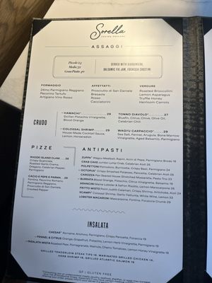Menu photo 1 Sorella Burlington, MA Menu photo 1 Sorella Burlington, MA
