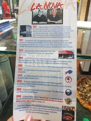 Menu photo 2 La Nova Pizzeria Buffalo, NY Menu photo 2 La Nova Pizzeria Buffalo, NY