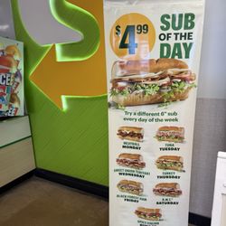 Sub off the day
