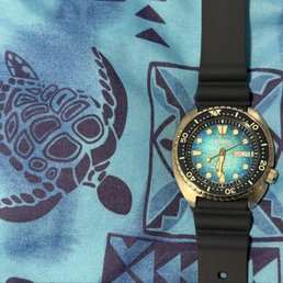 Seiko King Seiko blue dial