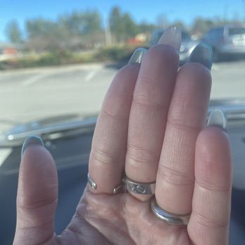 Nail Envy - look at thumb length compared to middle finger - Day Spas Near Me - Christiansburg, Virginia Nail Envy - look at thumb length compared to middle finger - Day Spas Near Me - Christiansburg, Virginia