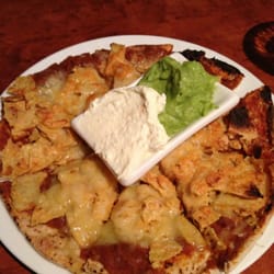 Emelia's Vegetarian Restaurant - Nachos pizza crusts!