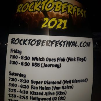 King Harbor - the schedule for rocktoberfest 2021 - Seafood Markets Near Me - Redondo Beach, California
