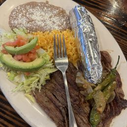 Carne asada plate