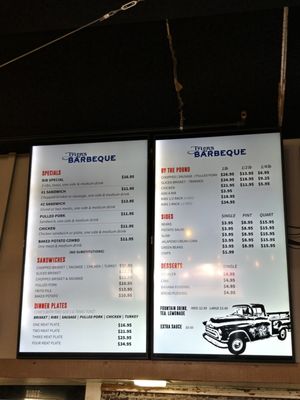 Menu photo 2 Tyler's Barbeque Amarillo, TX