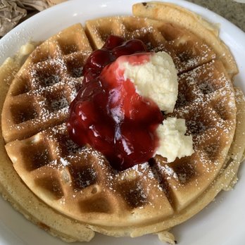 BuzzCatz Coffee & Sweets - Cherry pie Waffle Wednesday - Coffee & Tea Near Me - Orange Beach, Alabama