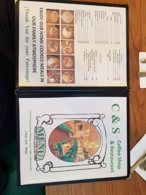 Menu photo 5 C&S Coffee Shop Yucca Valley, CA Menu photo 5 C&S Coffee Shop Yucca Valley, CA