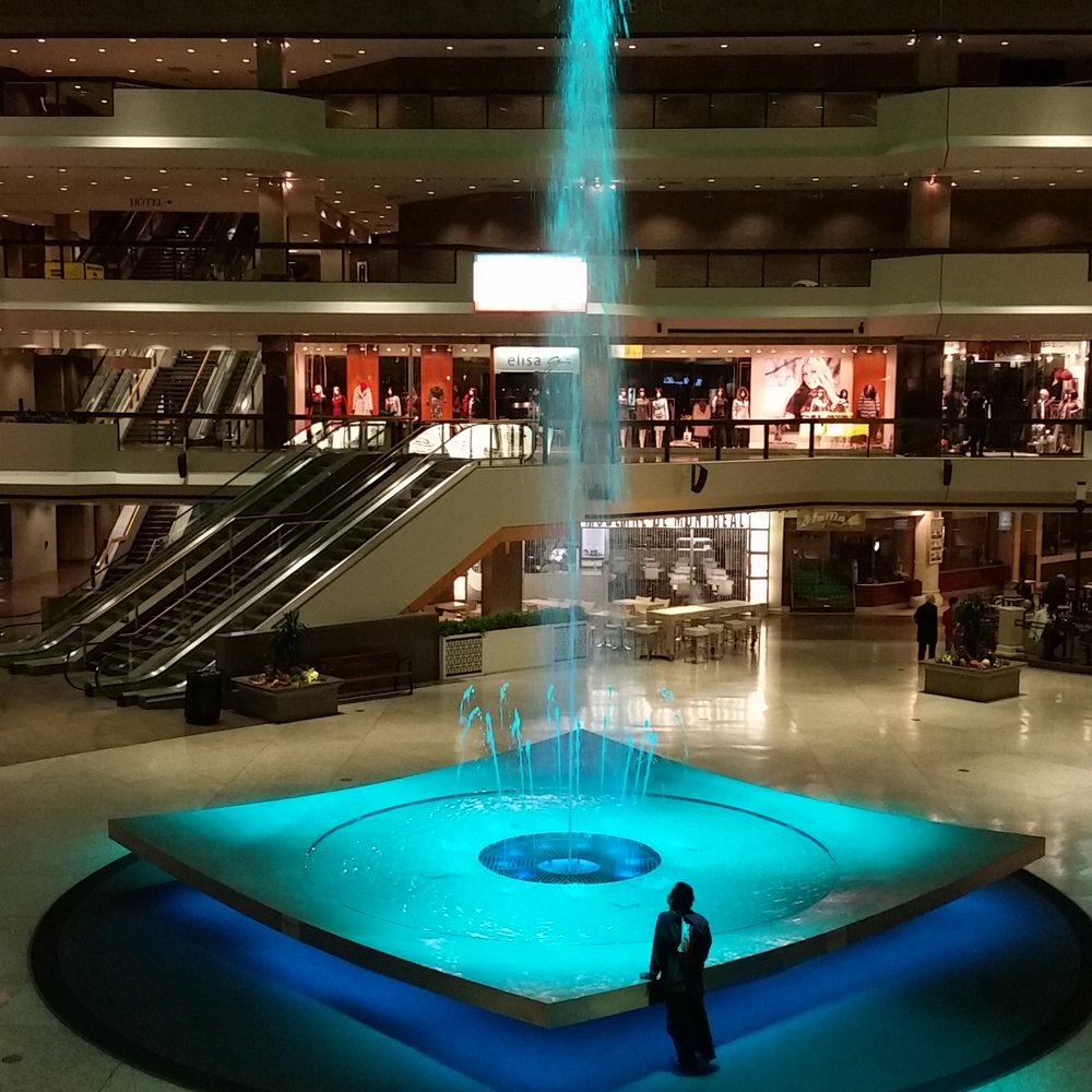 Complexe Desjardins - Fountain in the center of Complexe Desjardins. - Shopping Centers Near Me - Montreal, Quebec Complexe Desjardins - Fountain in the center of Complexe Desjardins. - Shopping Centers Near Me - Montreal, Quebec