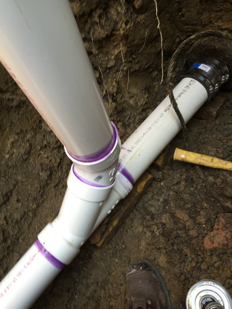 Slide of Emergency Drain and Plumbing