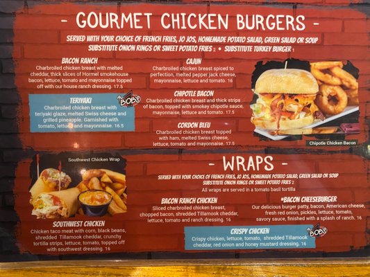 Menu photo 6 Bob's Burgers & Brew Tulalip, WA