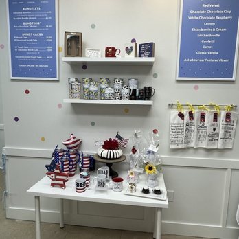 Nothing Bundt Cakes - Menu & display area - Bakeries Near Me - Washington, DC, District of Columbia