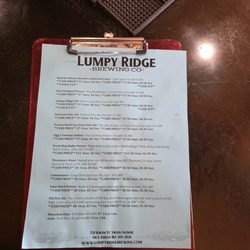 Lumpy Ridge Brewing - Beer selection!