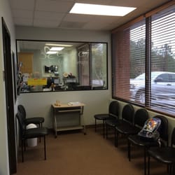 Capitol City Speech Therapy - Inside the waiting room looking into their office.