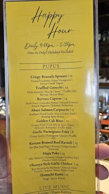 Menu photo 2 Goen Dining + Bar Kailua, HI
