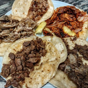 Any’s Tacos - Plated it at home. Small tacos but 5 was extremely filling. I could go w 3-5 next time - Tacos Near Me - Westminster, California