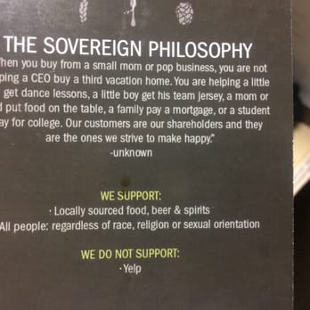 Sovereign - OUCH! Well, This Yelper Supports You! - Gastropubs Near Me - Plainfield, Illinois Sovereign - OUCH! Well, This Yelper Supports You! - Gastropubs Near Me - Plainfield, Illinois