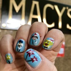 Signatures Salon & Day Spa - Macy's Thanksgiving Day Parade Balloon Nails by Becky Palmer...EPIC