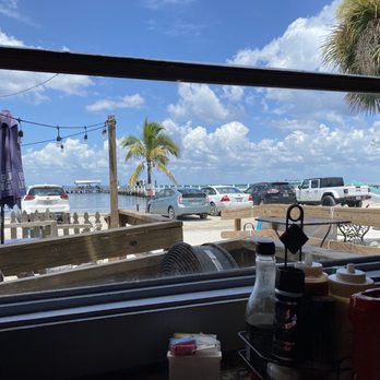 Capt'n Con's Fish House - Our view of the fishing pier - Seafood Near Me - Bokeelia, Florida