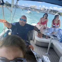 Conch Cruises - Captain Mike explaining the beautiful coast and showing us the sea turtles in the crystal clear water