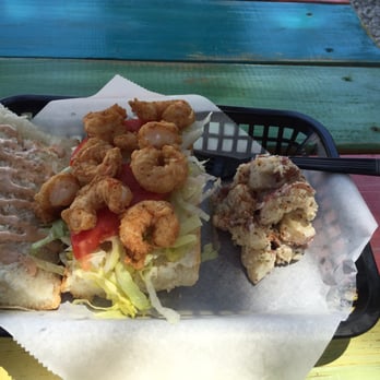 Bayou Bites - Shrimp Po Boy basket - Cajun/Creole Near Me - Dunedin, Florida