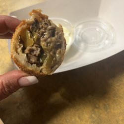 City Line Munch Eatery - Cheesesteak egg roll