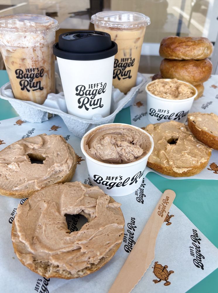 Jeff's Bagel Run Logo
