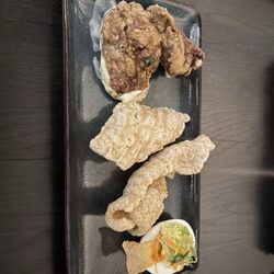 The Rackhouse Tavern - Fried Chicken Livers, Pork Rinds and Deviled Eggs