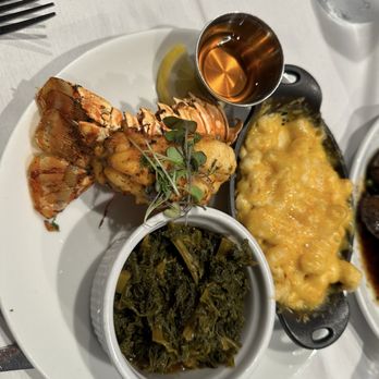 Papi Cuisine - Lobster tail, Mac and cheese, kale - Cocktail Bars Near Me - Baltimore, Maryland
