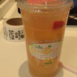 Passion fruit lemonade