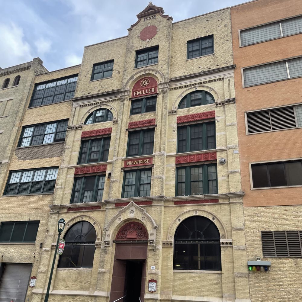 Miller Brewery Tour - Old brewery building remains even if modern operations has moved to a bigger home. - Beer Tours Near Me - Milwaukee, Wisconsin