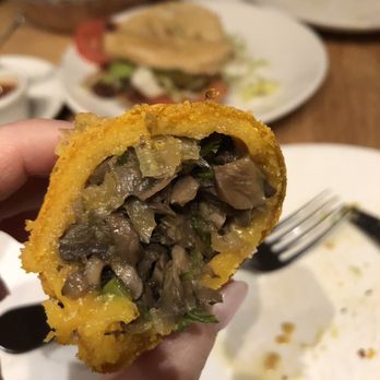 Empanada Mama - Hell's Kitchen - Mushroom empanada - Latin American Near Me - New York, New York Empanada Mama - Hell's Kitchen - Mushroom empanada - Latin American Near Me - New York, New York