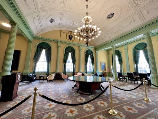 Massachusetts State House by null