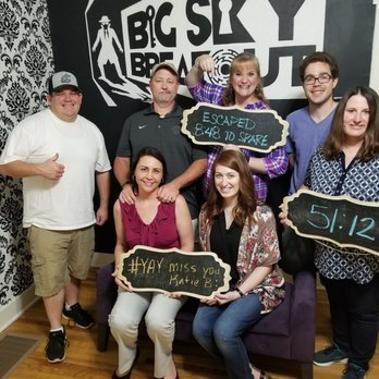 Big Sky Breakout - We escaped!!! - Escape Games Near Me - Missoula, Montana Big Sky Breakout - We escaped!!! - Escape Games Near Me - Missoula, Montana