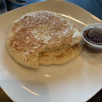 Wally Hatchet’s - Two pancakes and syrup - Comfort Food Near Me - Memphis, Tennessee