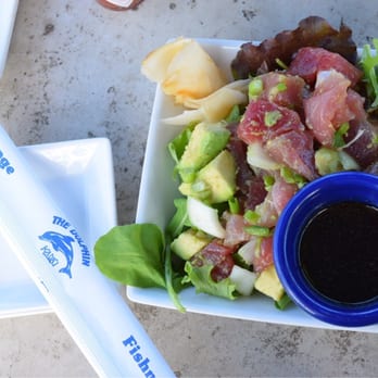 The Dolphin - Fresh caught Ahi Poke - Seafood Markets Near Me - Hanalei, Hawaii