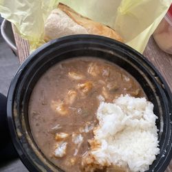 Po' Brothers - Shrimp Gumbo and Toasted French Bread