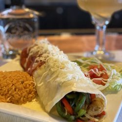 Fajita Burrito !!