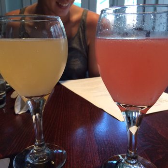 Bird - Grapefruit and watermelon mimosas - American Near Me - Denver, Colorado Bird - Grapefruit and watermelon mimosas - American Near Me - Denver, Colorado