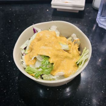 Fujiyama - Salad with ginger dressing - Sushi Bars Near Me - Jacksonville, Florida Fujiyama - Salad with ginger dressing - Sushi Bars Near Me - Jacksonville, Florida
