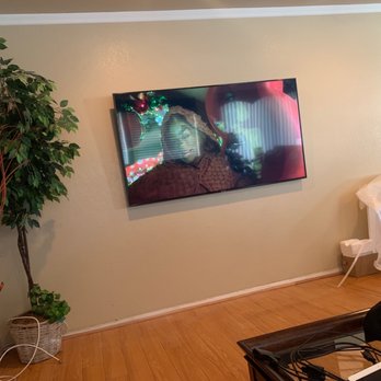 David AV Installations, LLC - Amazing 70 inch TV Mount. - TV Mounting Near Me - Lancaster, California