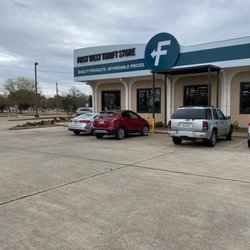 First Baptist Church Thrift Store - Abundant parking leading to a plethora of values! Things that you simply can't live without an a price you can afford!