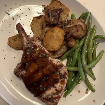 Dario's Steakhouse & Seafood - 10 oz. Pork Chop Lunch - New American Near Me - Cypress, Texas Dario's Steakhouse & Seafood - 10 oz. Pork Chop Lunch - New American Near Me - Cypress, Texas