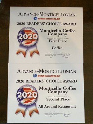 Menu photo 1 Monticello Coffee Company Monticello, AR Menu photo 1 Monticello Coffee Company Monticello, AR