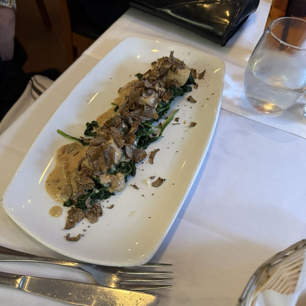 Oliver's Osteria - Black truffle scallops - Italian Near Me - Laguna Beach, California